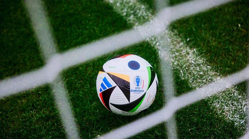 Euro 2024 ball through net