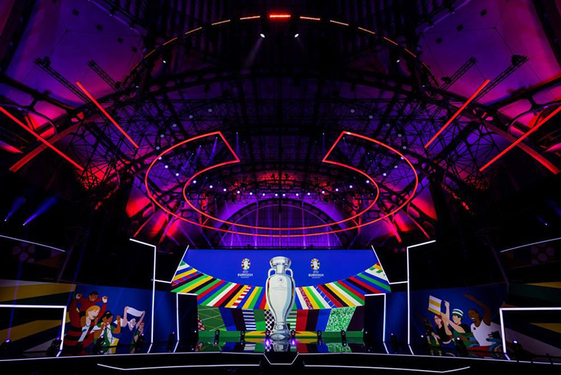 Stage decor of EURO 2024 in Germany