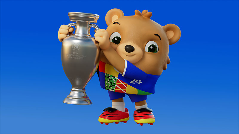 Lancement officiel de la mascotte de l'EURO 2024