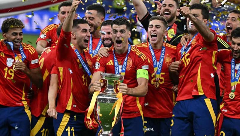 European Championship 2024 winner Spain